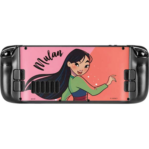 Disney Princess Mulan Art Steam Deck Handheld Gaming Computer Skin